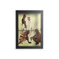 Can You Face It - Wall Cabinet - Sophie Goudman-Peachey - Antracite - Clear glass