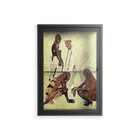 Can You Face It - Wall Cabinet - Sophie Goudman-Peachey - Antracite - Clear glass