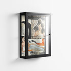 Sweet Far Away - Wall Cabinet - Sophie Goudman-Peachey - Antracite - Clear glass