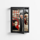 Where We Belong - Wall Cabinet - Sophie Goudman-Peachey - Antracite - Clear glass