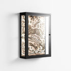 Delight Pink - Wall Cabinet - Diana Catchpole - Antracite - Clear glass