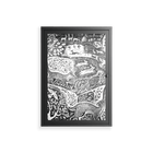 Flight Of Fancy - Wall Cabinet - Diana Catchpole - Antracite - Clear glass