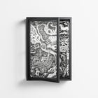 Flight Of Fancy 3 - Wall Cabinet - Diana Catchpole - Antracite - Clear glass