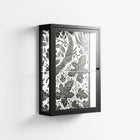 Ode to Summer 4 - Wall Cabinet - Diana Catchpole - Antracite - Clear glass