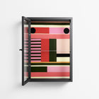 Harmonic - Wall Cabinet - Rikki Hewitt - Antracite - Clear glass