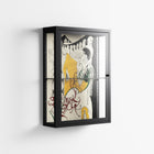 Knights - Wall Cabinet - Naia Escribano - Antracite - Clear glass