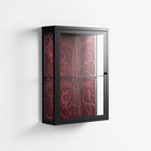 Ornaments - Wall Cabinet - Naia Escribano - Antracite - Clear glass