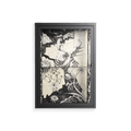 Oberon and Elgar - Wall Cabinet - Naia Escribano - Antracite - Clear glass