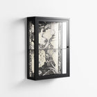 Oberon and Elgar - Wall Cabinet - Naia Escribano - Antracite - Clear glass