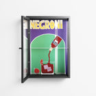 Negroni - Wall Cabinet - Mathilda Kienast - Antracite - Clear glass