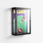 Negroni - Wall Cabinet - Mathilda Kienast - Antracite - Clear glass