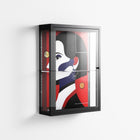 Unseen In Plain Sight - Wall Cabinet - Mathilda Kienast - Antracite - Clear glass