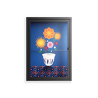 Flower Cup - Wall Cabinet - Mo Kalache - Antracite - Clear glass