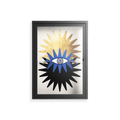 Evil Eye Sun - Wall Cabinet - Mo Kalache - Antracite - Clear glass
