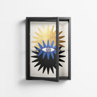 Evil Eye Sun - Wall Cabinet - Mo Kalache - Antracite - Clear glass