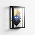 Evil Eye Sun - Wall Cabinet - Mo Kalache - Antracite - Clear glass
