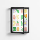 Shapes - Wall Cabinet - Lydia Greaves - Antracite - Clear glass