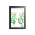 Bouquets - Wall Cabinet - Lydia Greaves - Antracite - Clear glass
