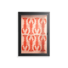 Lobsters - Wall Cabinet - Lydia Greaves - Antracite - Clear glass