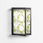 Pears - Wall Cabinet - Lydia Greaves - Antracite - Clear glass