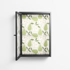 Pears - Wall Cabinet - Lydia Greaves - Antracite - Clear glass