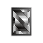 Rectangle In Rectangle - Wall Cabinet - Guido De Boer - Antracite - Clear glass
