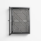 Rectangle In Rectangle - Wall Cabinet - Guido De Boer - Antracite - Clear glass
