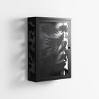 Black Birds - Wall Cabinet - Konrad Blaszczyk - Antracite - Overlay Glass