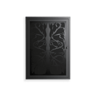 Black Potted Plant - Wall Cabinet - Konrad Blaszczyk - Antracite - Overlay Glass