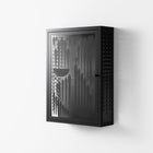 Black Fern - Wall Cabinet - Konrad Blaszczyk - Antracite - Overlay Glass