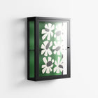 No Stress - Wall Cabinet - Magdalena Marchocka - Antracite - Overlay Glass