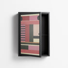 Harmonic - Wall Cabinet - Rikki Hewitt - Antracite - Overlay Glass