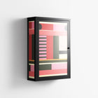 Harmonic - Wall Cabinet - Rikki Hewitt - Antracite - Overlay Glass