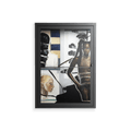 Dreaming With Open Eyes - Wall Cabinet - Sophie Goudman-Peachey - Antracite - Clear glass