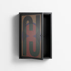 JJ - Wall Cabinet - Oluwaseyi Samuel Adebayo - Antracite - Overlay Glass