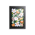 Floral Delight - Wall Cabinet - Sandra Hutter - Antracite - Overlay Glass