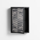 Wave Lens - Wall Cabinet - Oluwaseyi Samuel Adebayo - Antracite - Overlay Glass