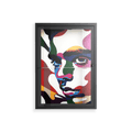 Fragments Of A Painted Souls - Wall Cabinet - Mathilda Kienast - Antracite - Clear glass