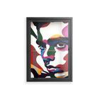 Fragments Of A Painted Souls - Wall Cabinet - Mathilda Kienast - Antracite - Clear glass