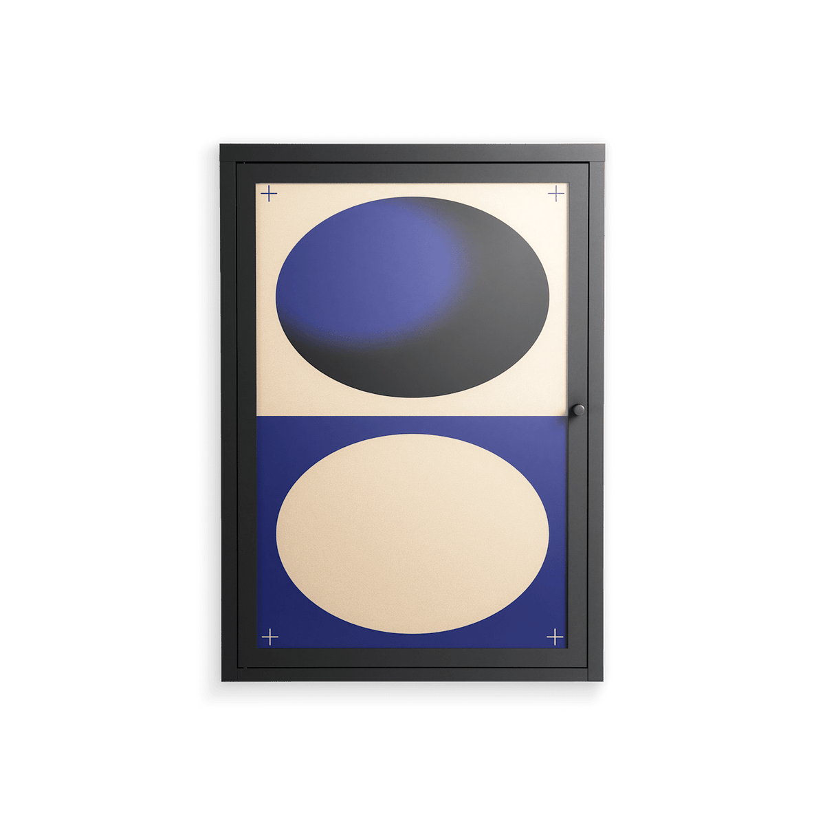 Entrance - Wall Cabinet - Oluwaseyi Samuel Adebayo - Antracite - Overlay Glass