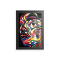 Orbiting Around Herself - Wall Cabinet - Mathilda Kienast - Antracite - Clear glass