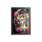 Orbiting Around Herself - Wall Cabinet - Mathilda Kienast - Antracite - Clear glass