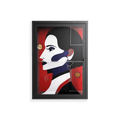 Unseen In Plain Sight - Wall Cabinet - Mathilda Kienast - Antracite - Clear glass