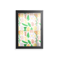 Shapes Cream - Wall Cabinet - Lydia Greaves - Antracite - Clear glass