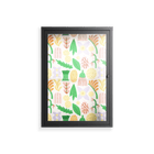 Shapes Cream - Wall Cabinet - Lydia Greaves - Antracite - Clear glass