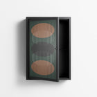 Soul Split - Wall Cabinet - Oluwaseyi Samuel Adebayo - Antracite - Overlay Glass