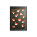 Blooming Folk Garden - Wall Cabinet - Sandra Hutter - Antracite - Overlay Glass