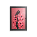 Covered in Flowers - Wall Cabinet - Raissa Oltmanns - Antracite - Overlay Glass