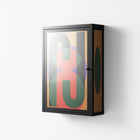 JJ - Wall Cabinet - Oluwaseyi Samuel Adebayo - Antracite - Overlay Glass