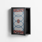 Velvet Dusk - Wall Cabinet - Oluwaseyi Samuel Adebayo - Antracite - Overlay Glass
